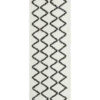 Saffron 11 White Runner by Rug Culture - 400X80CM - RUNNER