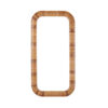 Sienna Leather Frame Wall Mirror, 150cm
