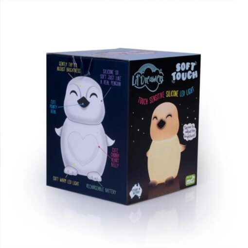 Silicone Touch Led Lamp Pengui