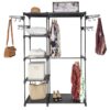 Sorti Freestanding Portable Closet Metal Wardrobe Garment Rack Hanger