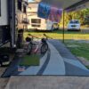 Swish Grey 6m x 2.4m recycled poly mat