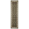 Sydney Classic Turkish Made Oriental Runner Rug, 300x80cm, Green / Ivory