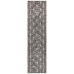 Terrance Chesney Indoor / Outdoor Runner Rug, 80x300cm, Black