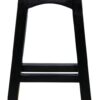 Tokyo Timber Kitchen Counter Stool (Black Caramel)