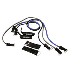 Tube Resistance Band Home Gym Kit Fitness Workout Yoga Strength Exercise