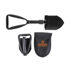 Wildtrack Folding Shovel with Pickaxe and Pouch