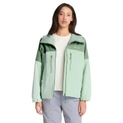 Women's Caps Ridge Mobi Flex Tech 3 Layer Waterproof Jacket Green