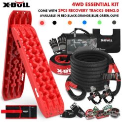 X-BULL Medium Recovery Kit with Red Tracks