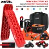X-BULL Winch Recovery Kit with Red Gen 3.0 Tracks