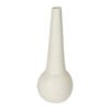 Yves Terracotta Vessel, Type A, White