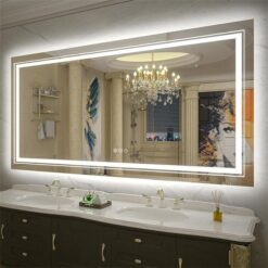 1200x600mm LED Bathroom Mirror Anti-Fog Shatterproof