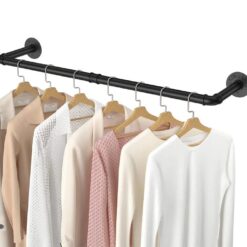 97cm Clothing Racks for Hanging Clothes Garment Rack Industrial Pipe clothes Rack Drying Rack