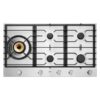 ASKO 90cm 5 Burner Gas Cooktop - Stainless Steel