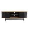 Artiss TV Unit Entertainment Unit Storage Cabinet Black Pine