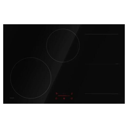 Asko 80cm 4 Zone Bridge Induction Cooktop - Black