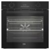Beko 60cm Aeroperfect Multifunction Oven Airfry SteamAdd Pyrolytic - Black