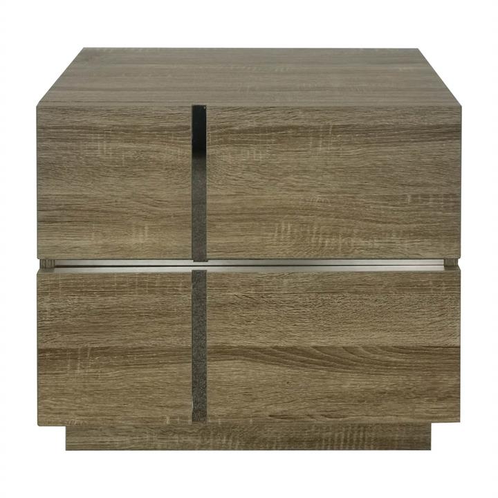 Elida Modern Bedside Table, Right, Oak Elida Modern Bedside Table, Right, Oak