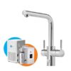 InSinkErator Multitap 4N1 Chilled L Shape - Chrome