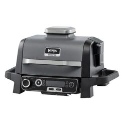 Ninja Woodfire Electric BBQ Grill & Smoker - Black/Cool Grey