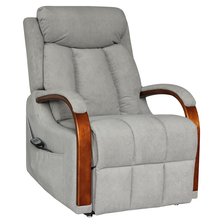 Olinx Fabric Electric Recliner Lift Chair, Graphite Olinx Fabric Electric Recliner Lift Chair, Graphite