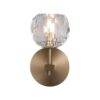 Ora Glass & Metal Wall Sconce Ora Glass & Metal Wall Sconce