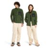 Unisex Full Zip Fleece Green
