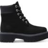 Women's Stone Street Premium Platform Boot Black 6 US Womens
