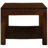 Amsterdam Mahogany Timber Lamp Table, Large, Mahogany