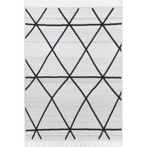 Ares Trojan Geometric Modern Rug, 230x160cm