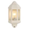 Avara IP54 Exterior Wall Light, Beige