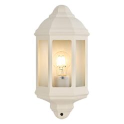 Avara IP54 Exterior Wall Light, Beige