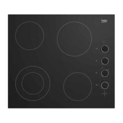 Beko 60cm 4 Zone Ceramic Cooktop
