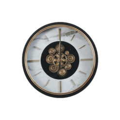 Cameron Metal Frame Round Wall Clock, 60cm