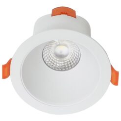 Comet Dimmable Low Glare LED Fixed Downlight, 9W, CCT, White