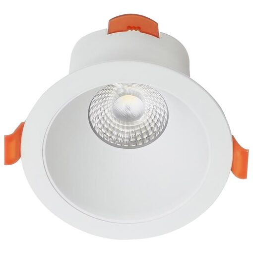 Comet Dimmable Low Glare LED Fixed Downlight, 9W, CCT, White