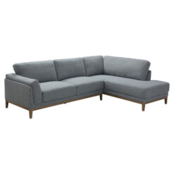 Drixel Fabric Corner Sofa, 2 Seater with RHF Chaise