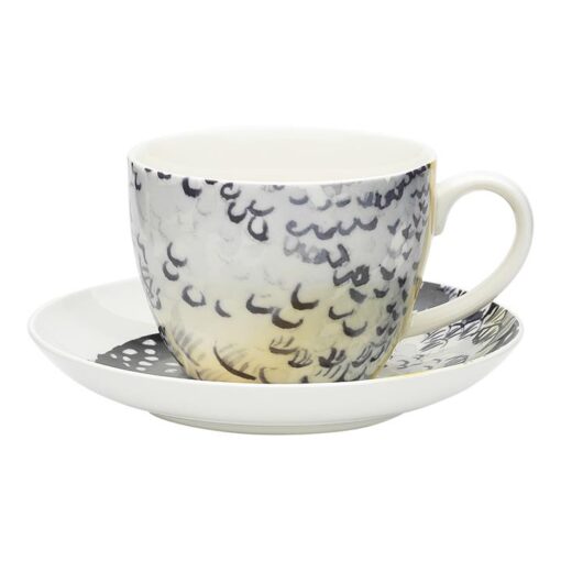 Ecology Paradiso New Bone China Cup & Saucer Set, Pardalote