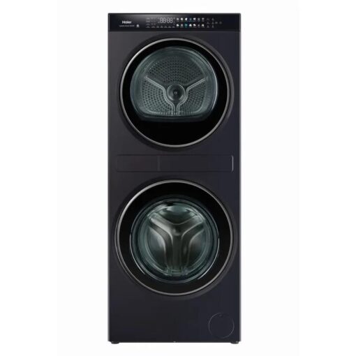 Haier 12kg-9kg Washer Dryer Combo Laundry Centre - Black