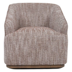 Halberg Fabric Swivel Tub Chair