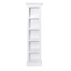 Halifax Solid Mahogany Timber Slim Book Shelf