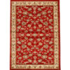 Istanbul Floral Turkish Made Oriental Rug, 330x240cm, Red