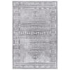Kimberley Aztec Modern Rug, 150x80cm, Grey