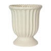 Lexi Ceramic Urn, Small, Cream