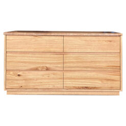 Marquess Messmate Timber 6 Drawer Dresser