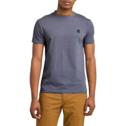 Men's Dunstan River Jersey Crew Tee Grey
