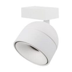 Moon Aluminium Dimmable LED Wall Light, Tube Fascia, CCT, White