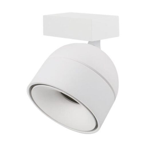Moon Aluminium Dimmable LED Wall Light, Tube Fascia, CCT, White