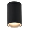Myren IP54 Exterior LED Surface Mounted Downlight, CCT, Black