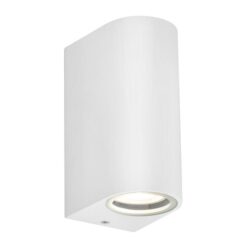 Olaris IP54 Exterior LED Up / Down Wall Light, CCT, White
