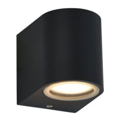Olaris IP54 Exterior LED Wall Light, CCT, Black